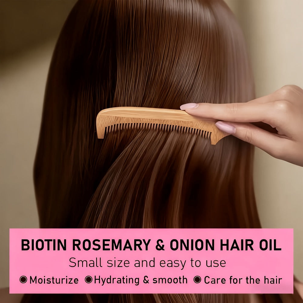 Biotin Rosemary Hair Growth Spray with Onion Extract for Bath Time, Home Spa and Personal Care — image 8