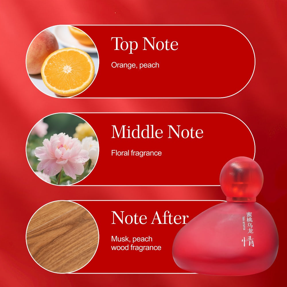 Eau de Toilette Four-Color Fragrance Bottle Selection for Women in Red, Orange, White and Green Styles — image 14