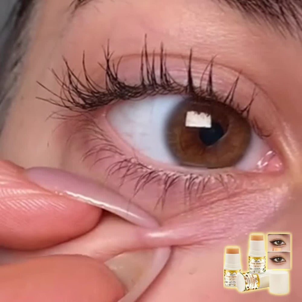 ROZINO Bee Venom and Honey Eye Cream Stick, 3.8g in a Compact White Twist-Up Cosmetic Tube — image 10