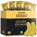 Golden Under-Eye Mask Set with 25 Pairs of Individually Packed Gold Gel Patches in a Black-and-Gold Box — image 9