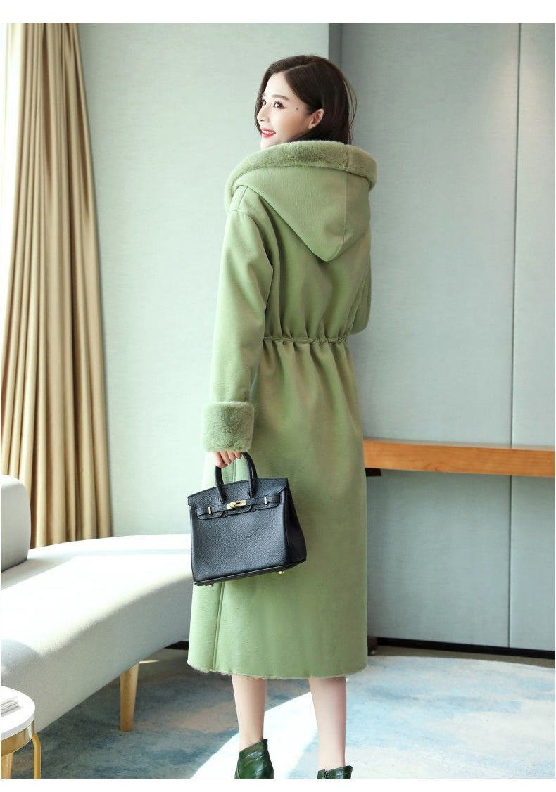 Winter Cotton-padded Jacket Fur Coat Women