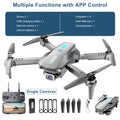 Foldable HD Camera Drone Free Storage Bag USB-C Charging 3D Flips Single or Dual Camera Built-in Screen Remote — image 24