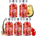 Argan Oil Hair Growth Vitamin Capsules with Keratin & Vitamins A C E B, Anti-Frizz Nourishing Hair Essence for Dry — image 12