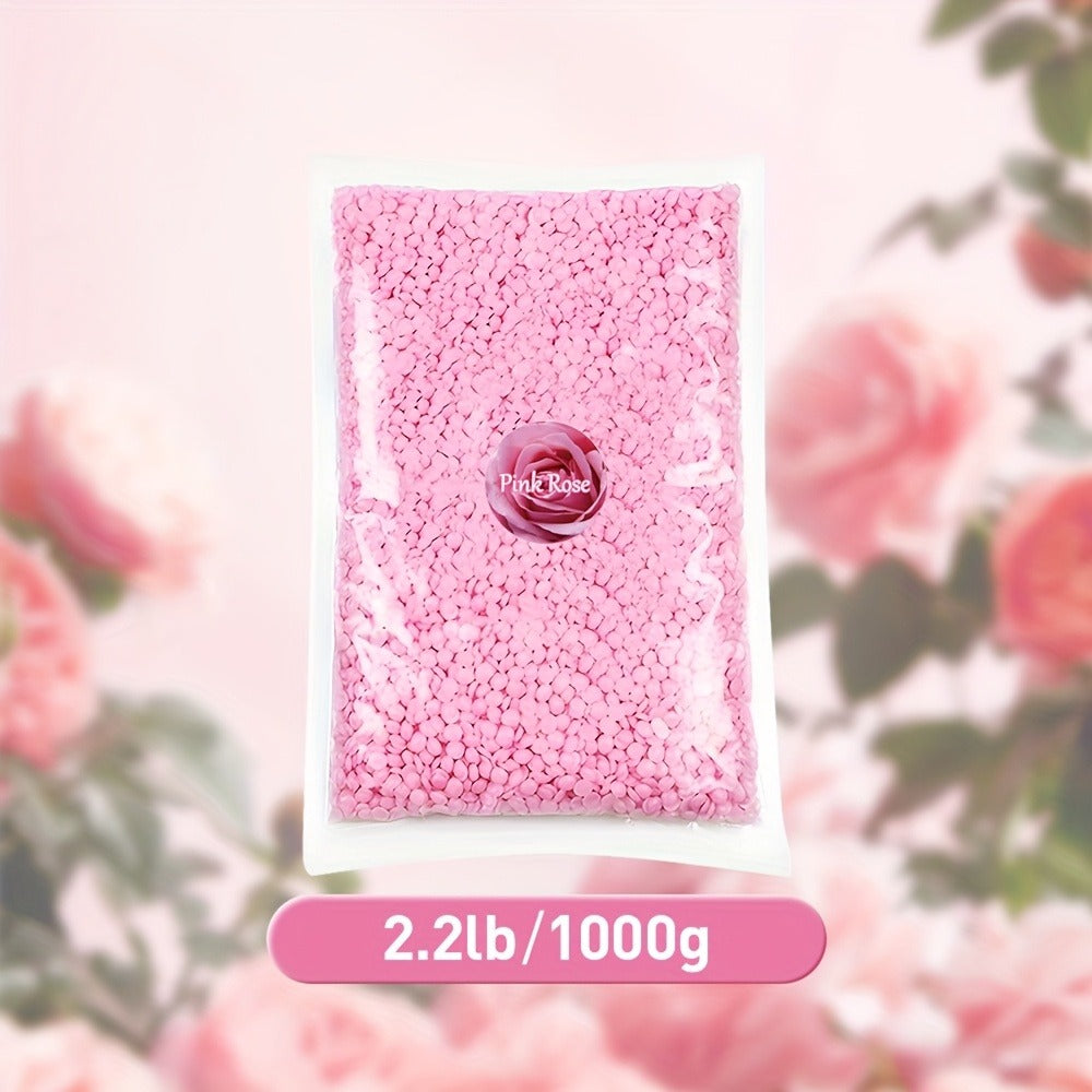 Hard Wax Beads 1000g for At Home Hair Removal, Six Color Choices for Face and Body Waxing for Women and Men — image 3