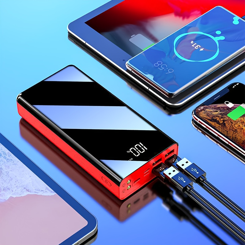 Power Bank 100000mAh 22.5W Super Fast Charging Two-Way USB-C Digital Display Large Capacity Portable Charger for Travel Campi
