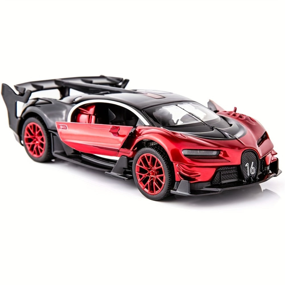 1:32 Vision GT Supercar Die-Cast Pull-Back Toy Car with Lights & Sounds, Zinc Alloy Model Car for Kids & Collectors — image 2