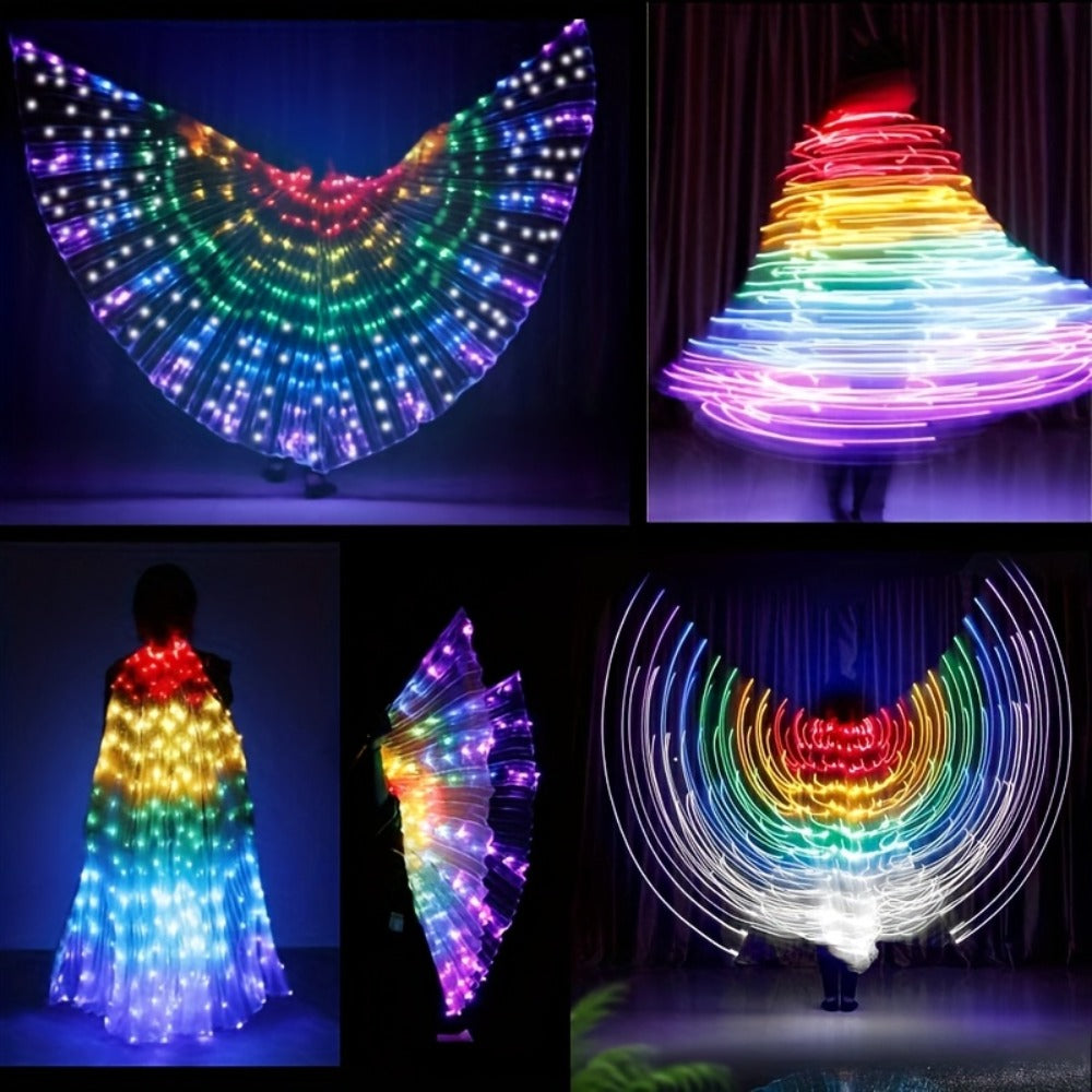 LED Feather Dance Costume Glowing Luminous with the Listed Color, Size or Set Options for Everyday Use — image 23