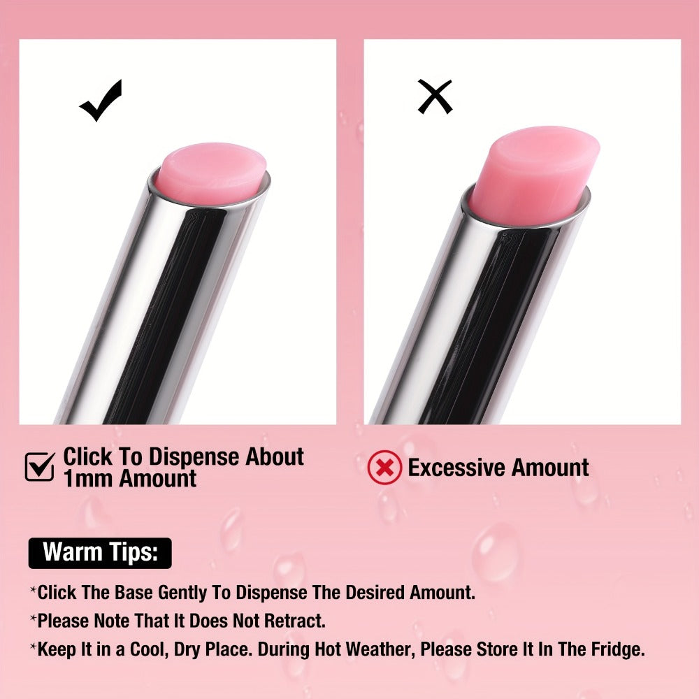 Moisturizing Lip Balm Set 4pcs Waterproof with Vitamin E Oil & Plant Oils – Long-Lasting Nourishing Lip Care for Dry Chapped 