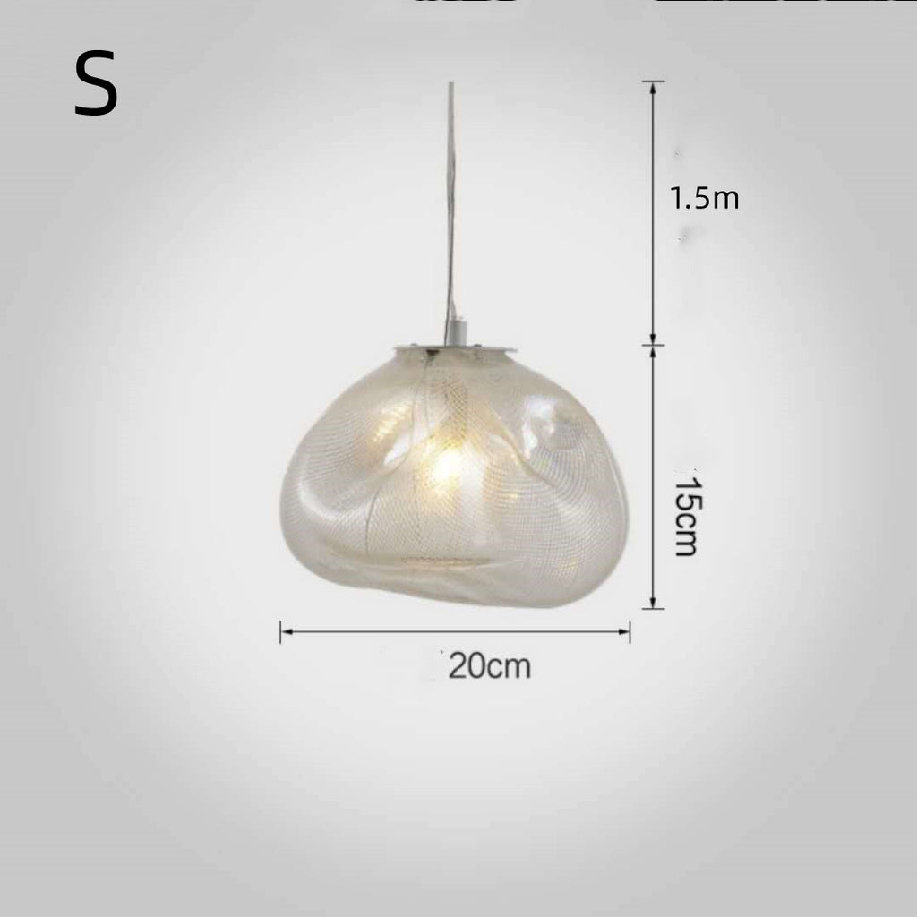 Postmodern Light Luxury Glass Decorative Chandelier