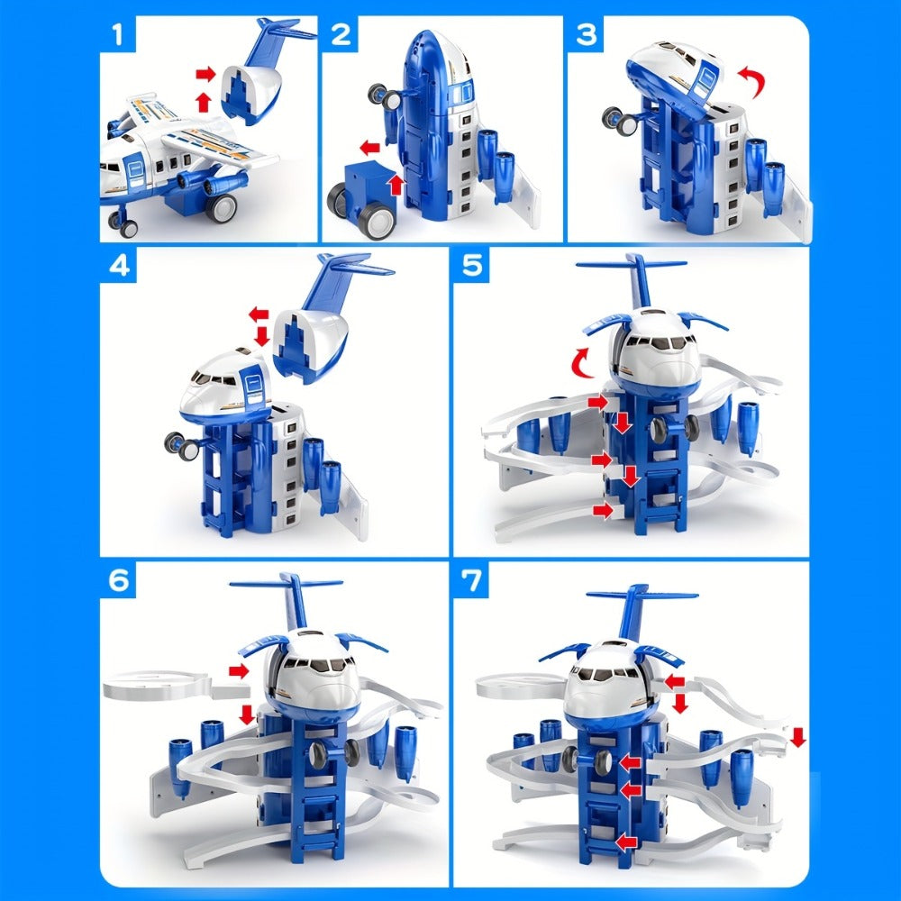 Kids Airplane Toy with LED Lights & Music with the Listed Color, Size or Set Options for Everyday Use — image 10