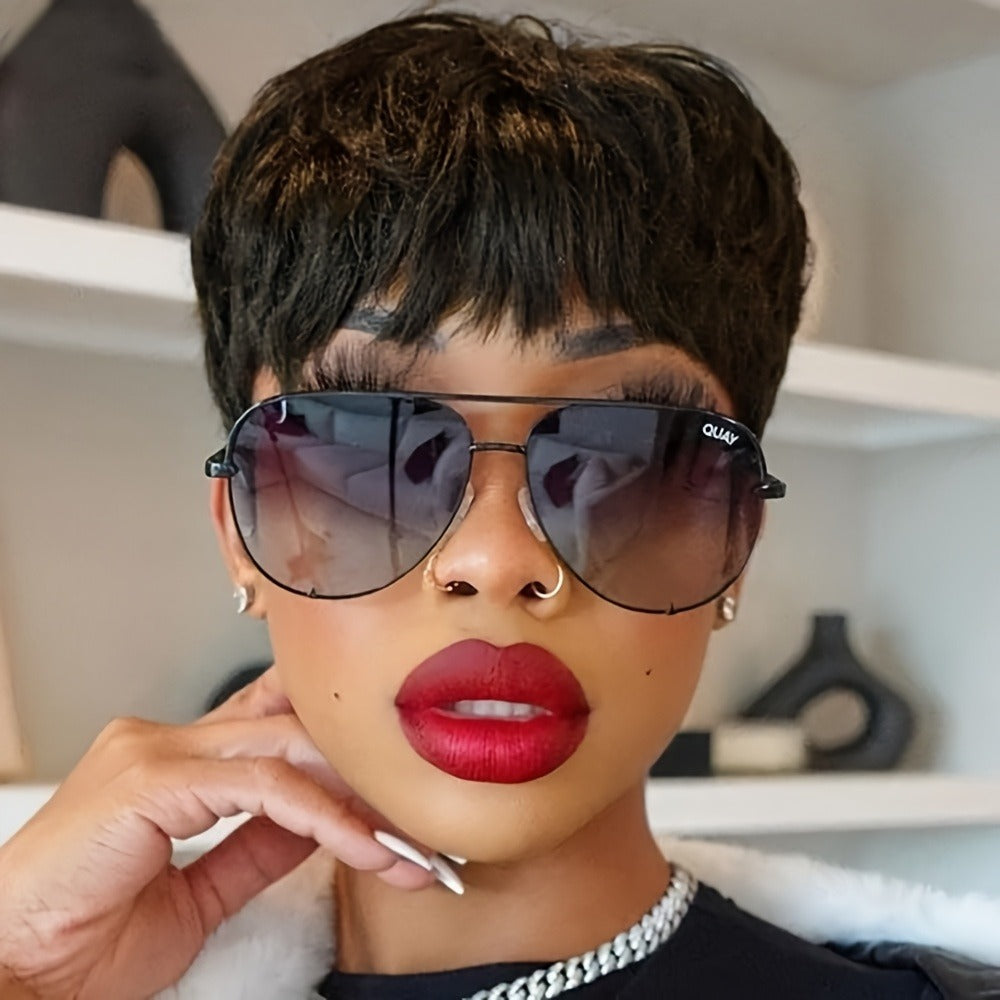 Synthetic Wig 4-Inch Wavy Pixie with Bangs in Eight Color Codes for Costume Styling with Item-Specific Color, Length, Texture