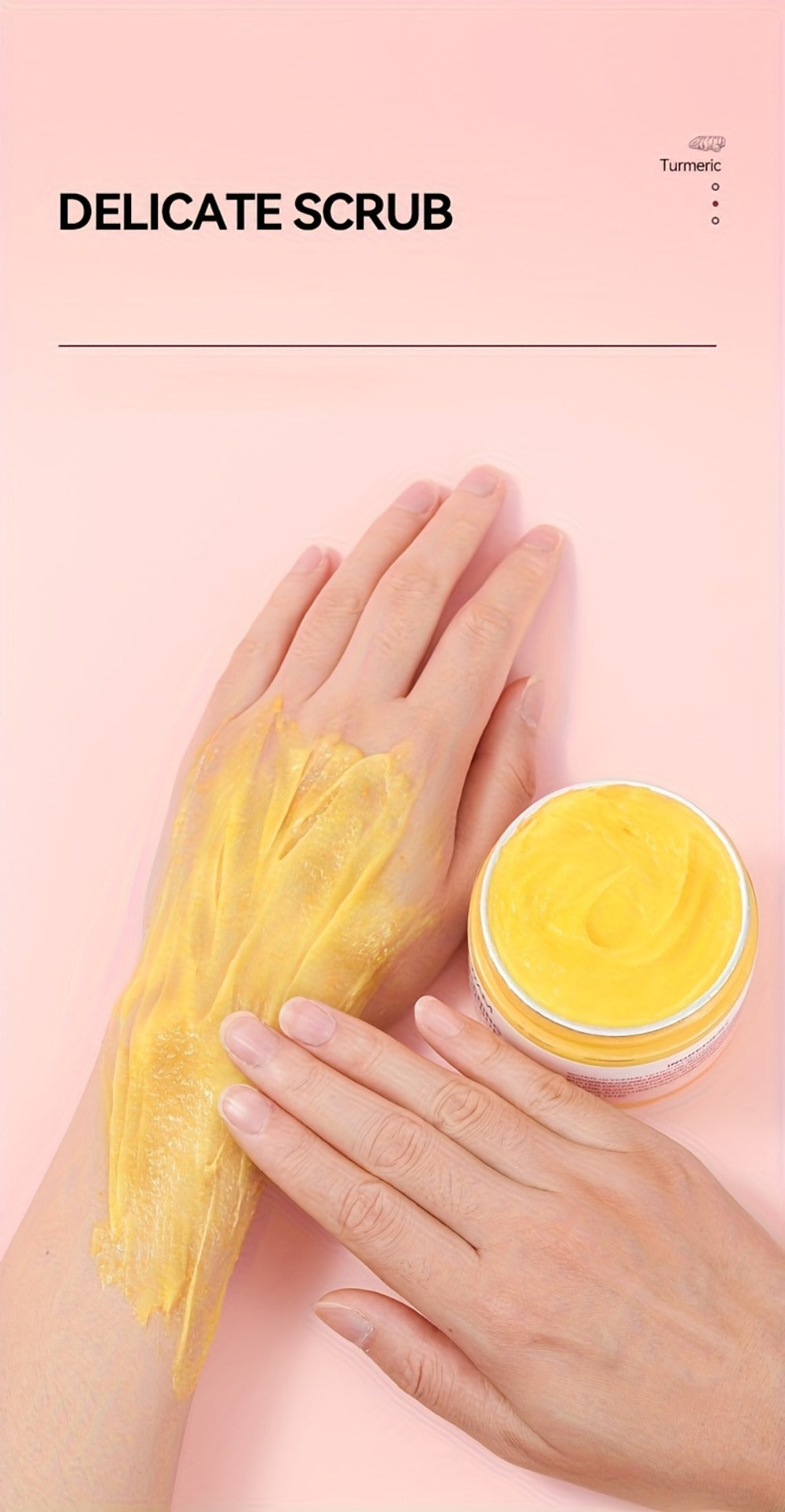 Glycolic Acid Bikini Area Scrub 150g, Kojic Acid & Turmeric Exfoliating Paste, Brightening Treatment — image 13