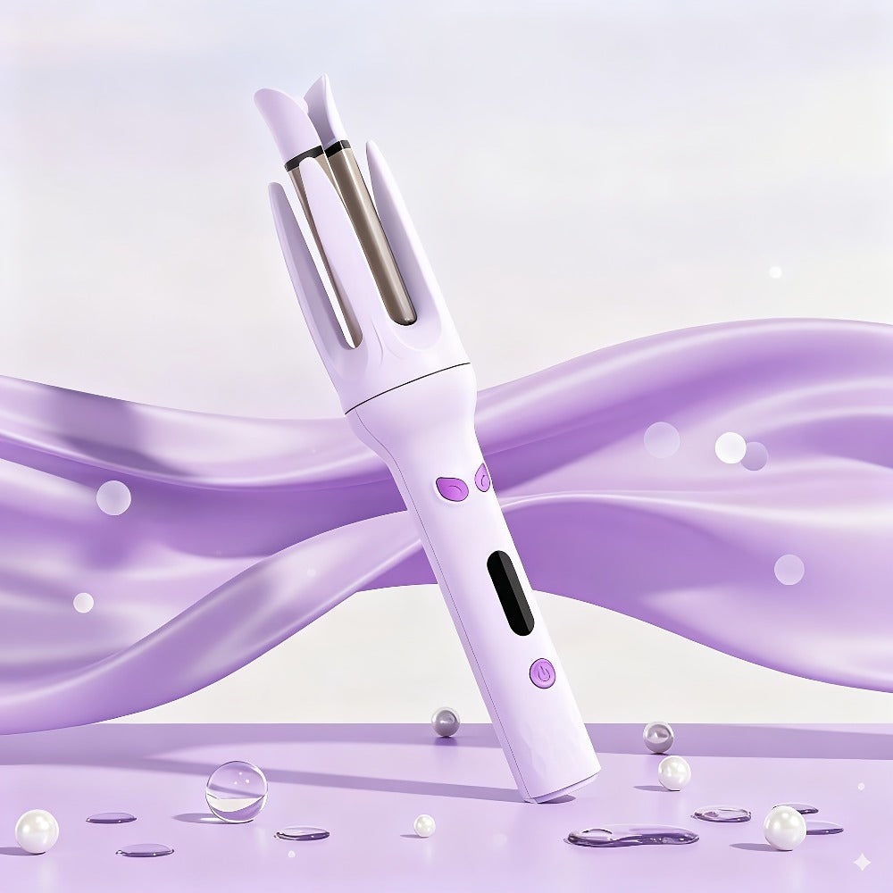 Automatic Rotating Curling Wand Hair Styling Tool with 150-210 C Settings and Three Color Options — image 6
