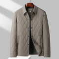 Mulberry Silk Thermal Casual Cotton-padded Jacket For Middle-aged And Elderly Men