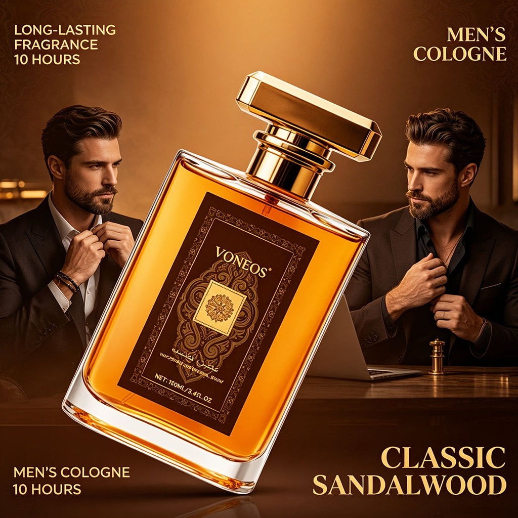 Cologne Spray for Men DUBAI SUDAN 3.4 oz with Gold Bottle and 1, 2 or 3 Piece Set Options for Gifting — image 16