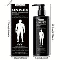 Hair Removal Cream XIAOKS 150g Black Pump Bottle with Carton for External Chest Back and Body Grooming — image 15