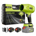 Cordless High-Pressure Jet Dry Leaf Blower and Mini Air Duster