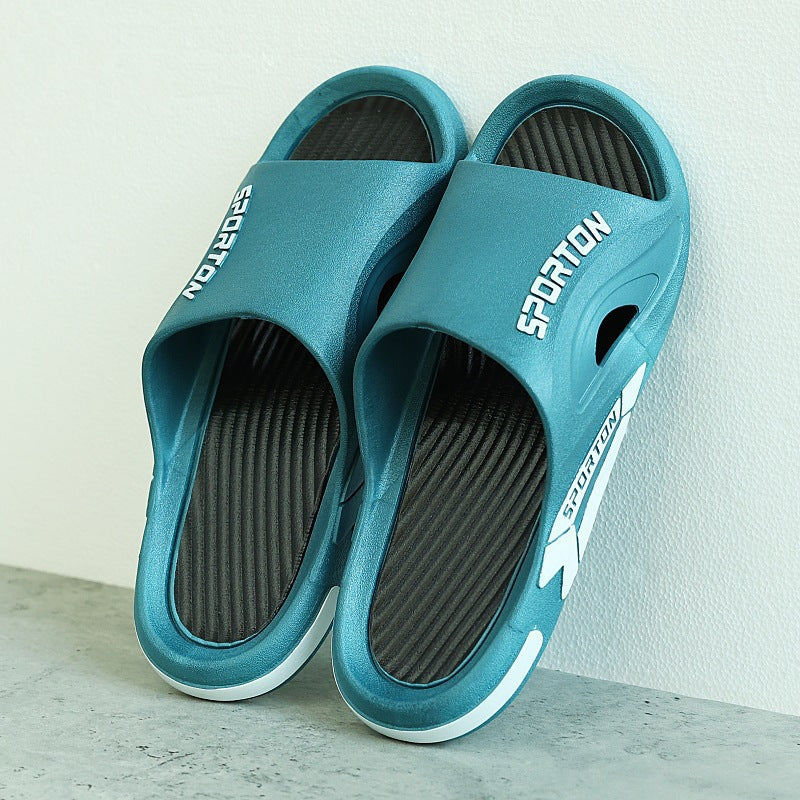 Fashionable Thick-soled Home Non-slip Slip-on Slippers
