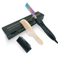 Electric Hot Comb Heated Beard Straightener Brush Fast Heating Anti-Scald Ceramic 2-in-1, for Home, Travel and Salon Hair Sty