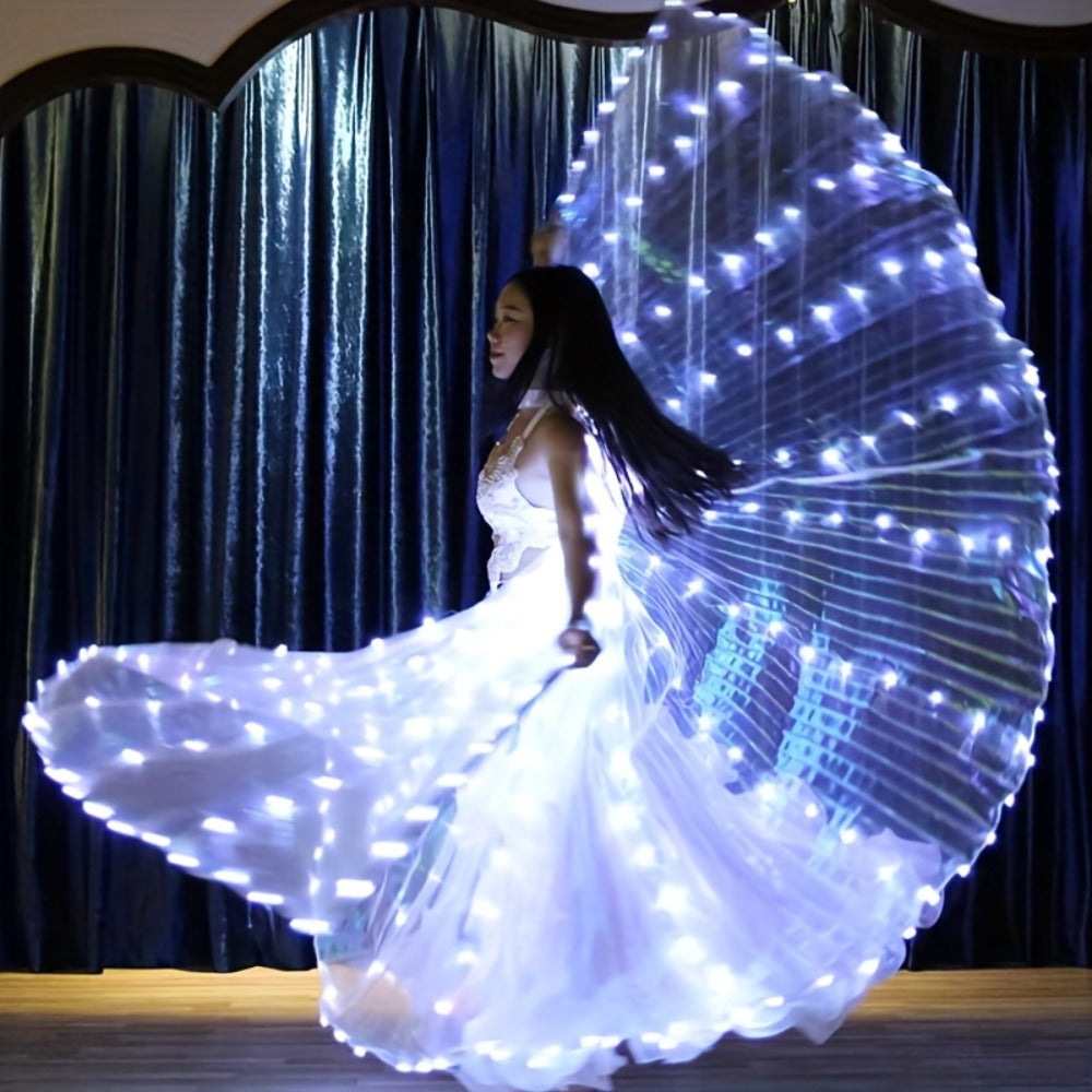 LED Feather Dance Costume Glowing Luminous with the Listed Color, Size or Set Options for Everyday Use — image 20