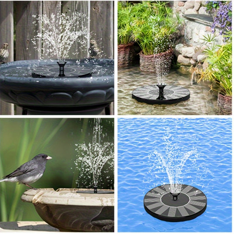 Solar Fountain Pump for Garden, Patio and Yard Use, with the Listed Configuration, for Everyday Use and Organized Storage — i
