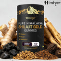 Shilajit Supplement 3000mg with Ginger, Ginseng & Ashwagandha – Pure Fulvic Acid & Multi-Mineral Phytonutrient Formula for En