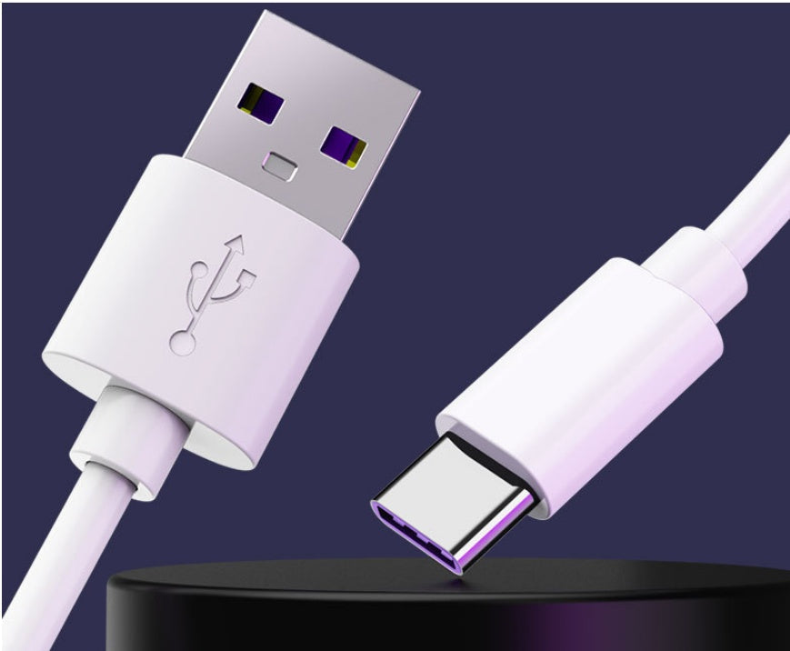 Super Fast Charging Cable 5A - USB Type-C, Micro USB & Lightning
