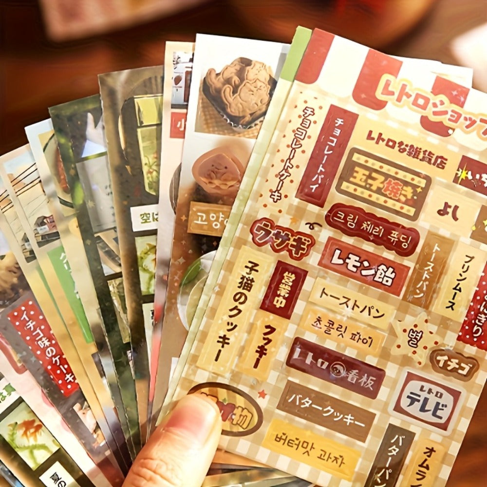 Journaling Sticker Book Ancient Chinese Aesthetic, Millennium Dream Series with the Listed Color, Size or Set Options for Eve