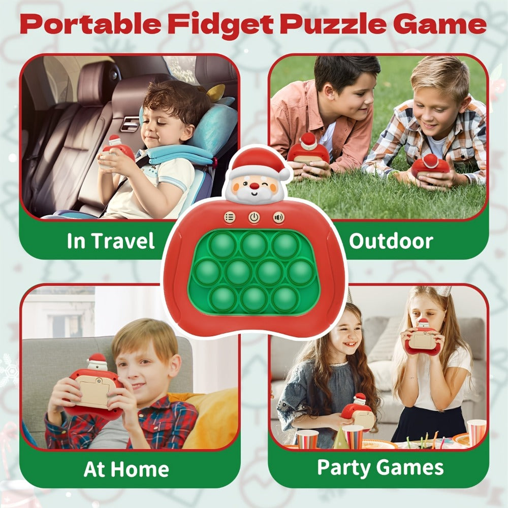 Santa Claus Pop Up Brain Game Toy for Kids with the Listed Color, Size or Set Options for Everyday Use — image 12