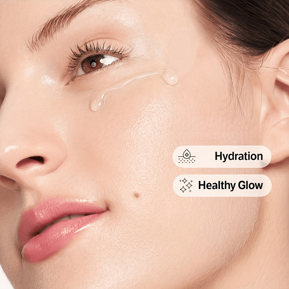 Face Serum SKINDRYKA Collagen, Hyaluronic Acid and Niacinamide in a 1.52oz Glass Dropper Bottle — image 8