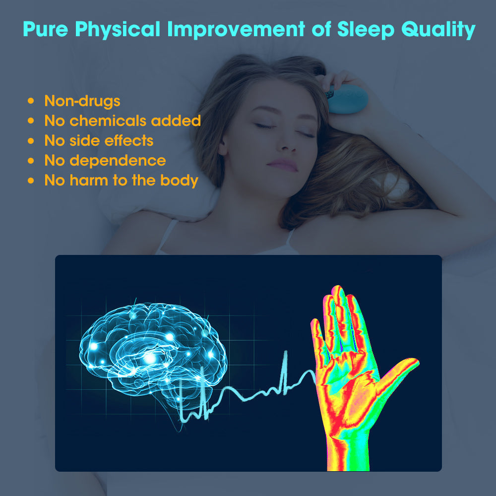 Sleep Aid Device - Micro-Current Therapy for Insomnia & Anxiety