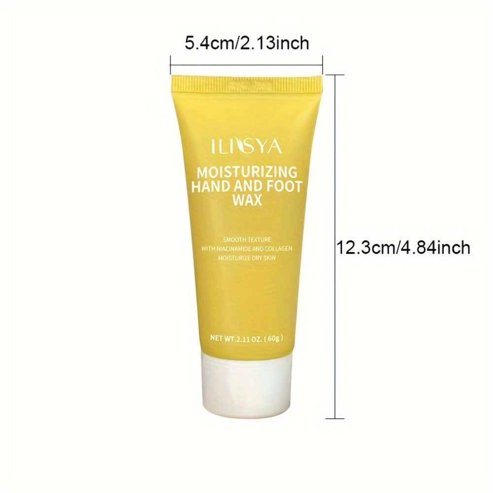 Foot Wax Moisturizing 3 Pack Niacinamide Deep Hydrating Foot Cream Mask Softening Cracked Heel Treatment – Vitamin B3 Dry Foo