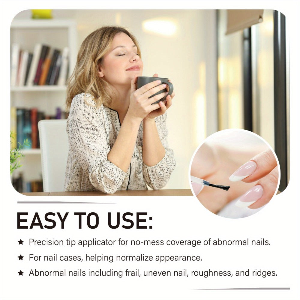 Nail Strengthener Liquid, Anti-Yellowing Formula, Softens & Moisturizes Nails & Cuticles, Restores Smooth — image 6