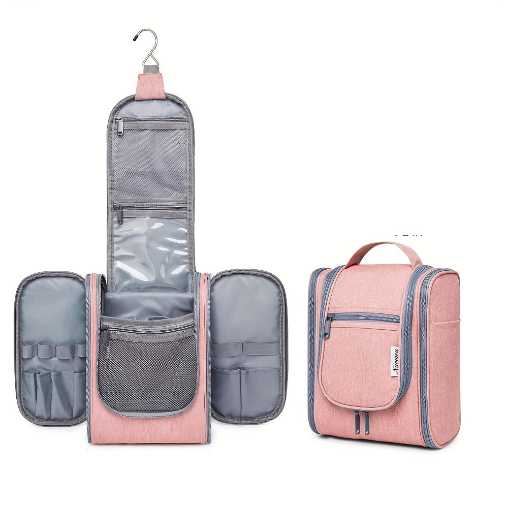 Toiletry Bag Hanging Large-Capacity Makeup Organizer with Hook, Multiple Compartments and 16 Print Options — image 40