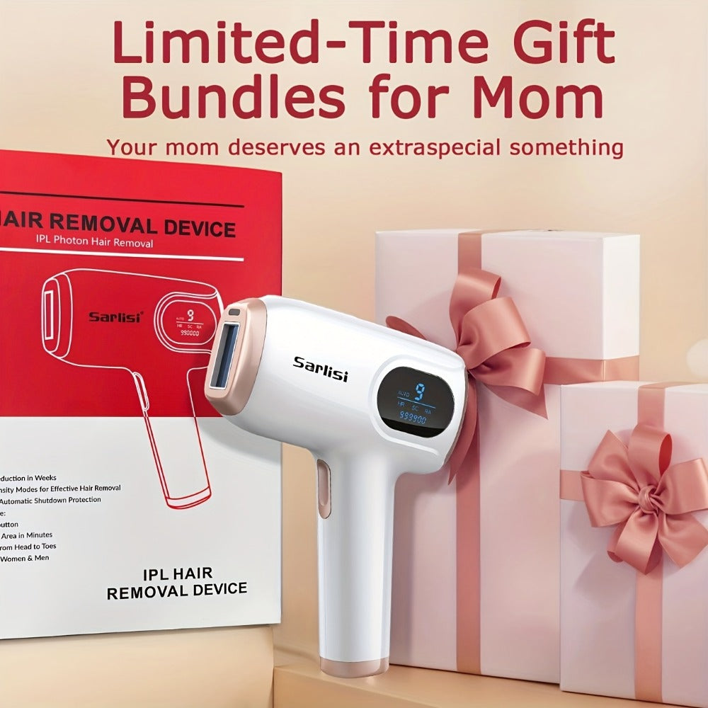 Sarisili AI01 IPL Hair Removal Device with Nine Intensity Levels, Manual and Auto Flash Modes and Display — image 2