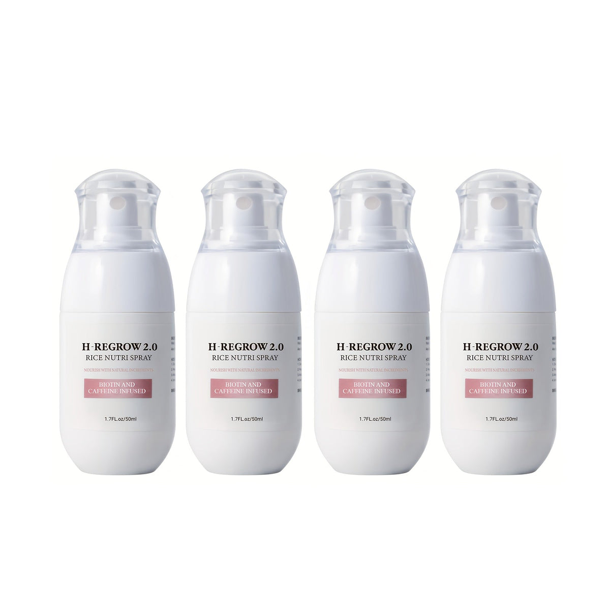 Rice Scalp Spray 4pcs Set, Hydrolyzed Rice Protein & Ginger Root Extract Hair Mist for Scalp, Strengthening & Softening — ima
