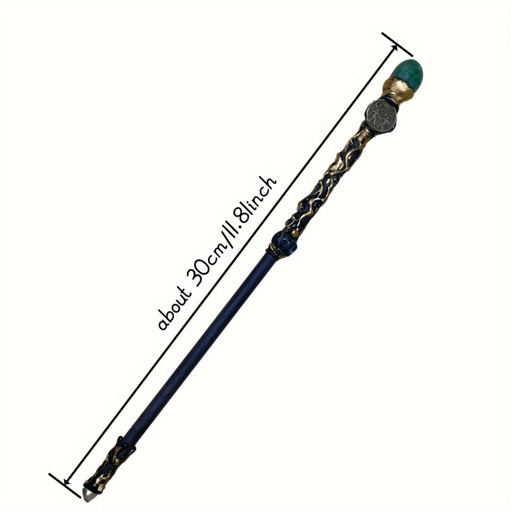 Zodiac Crystal Magic Wand with Gift Box – Handmade Astrology Wand All 12 Signs Aries Taurus Gemini Cancer Leo Virgo Libra Sco