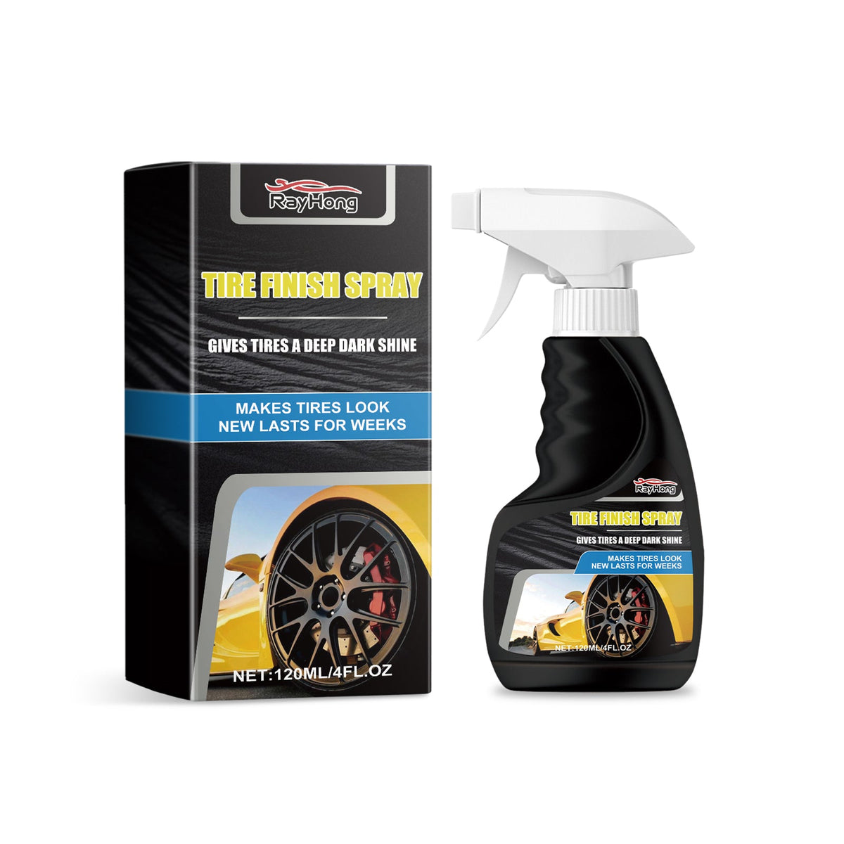 Auto Tire Shine Spray Auto Tire Clean Polishing Coating Liquid Coating Agent - V.I.P Digital Presence