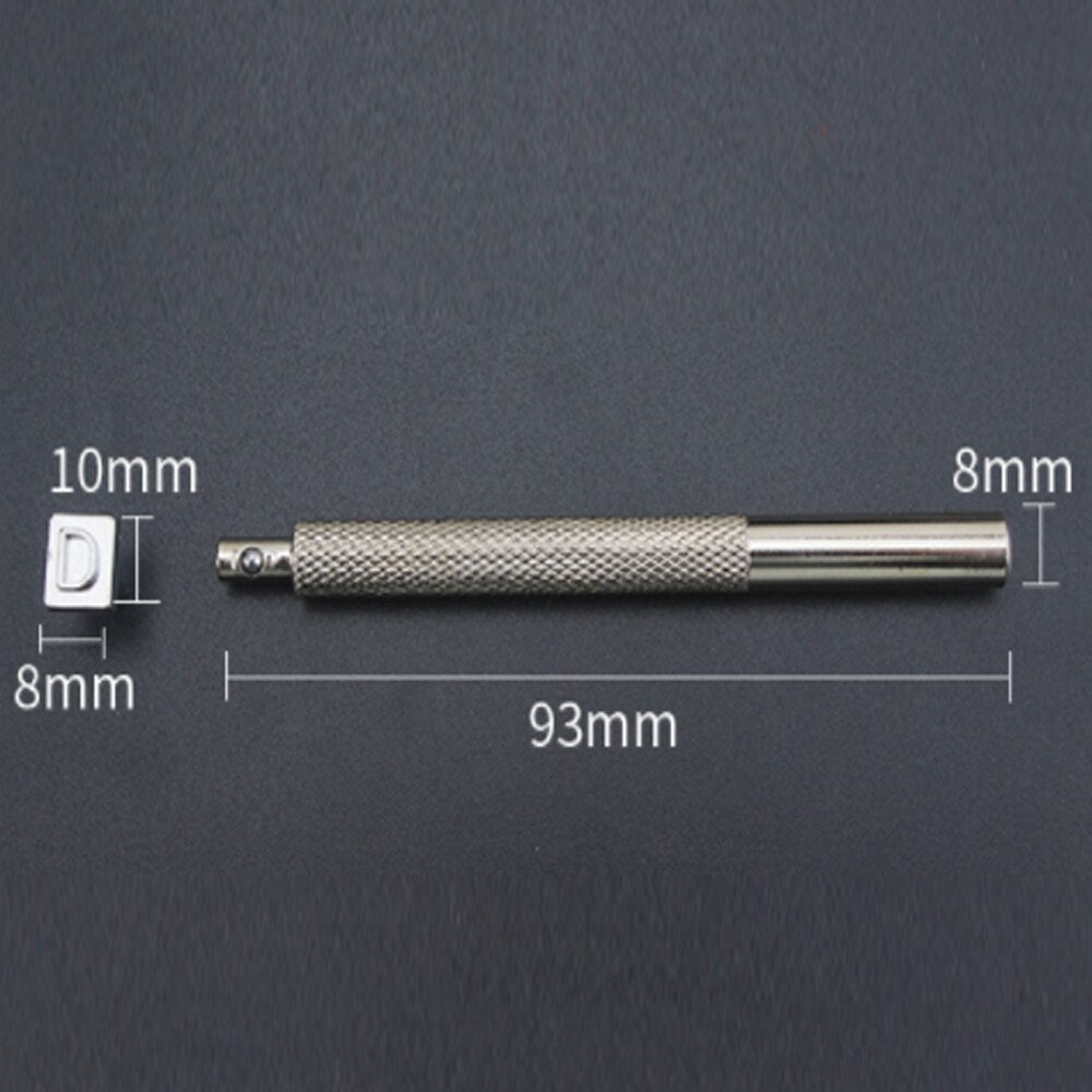 36 Pcs Steel Punch Alphabet Letter Number Leather Stamper Set 6mm Metal Punching Tools for DIY Leather Craft Making