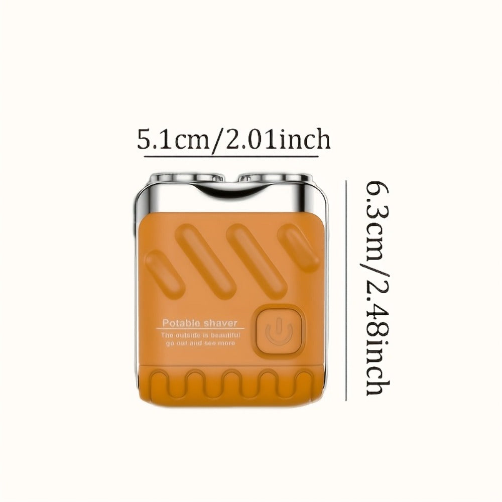 Electric Shaver Magnetic Dual-Blade Mini Razor with Two Speeds, USB Charging and Select Waterproof Options — image 4