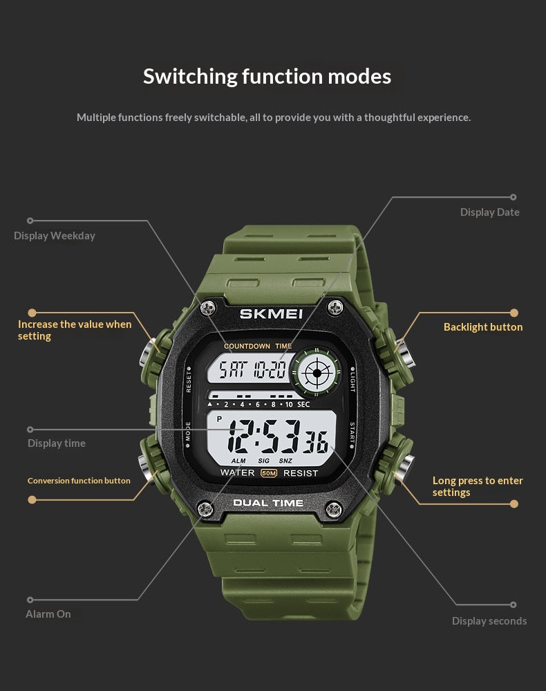 Multifunctional Sports Smartwatch For Men And Women