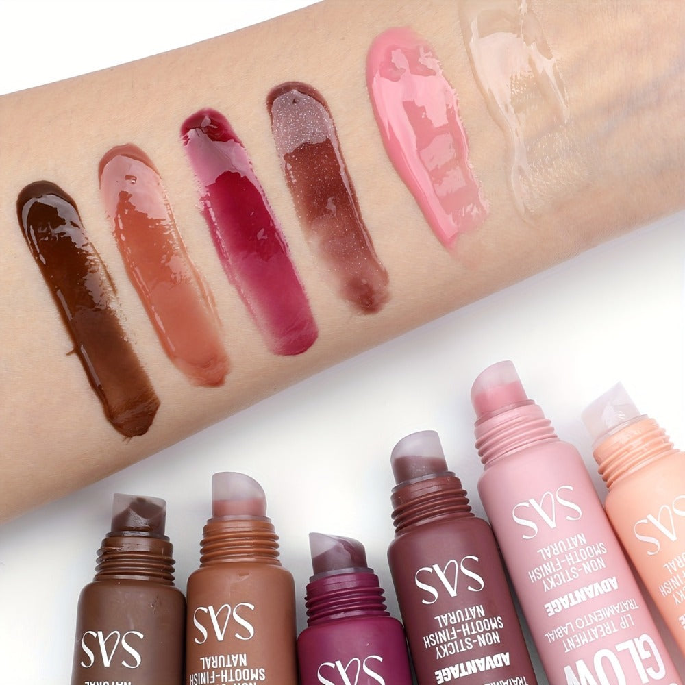 SAS Heart-Pendant Lip Gloss with 15ml Net Content, Squeeze-Tube Format and Six Numbered Shades — image 14