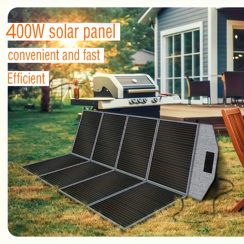 Monocrystalline High Power Solar Panel, 400W/200W/100W Portable Solar Panel, Foldable Solar Blanket — image 12