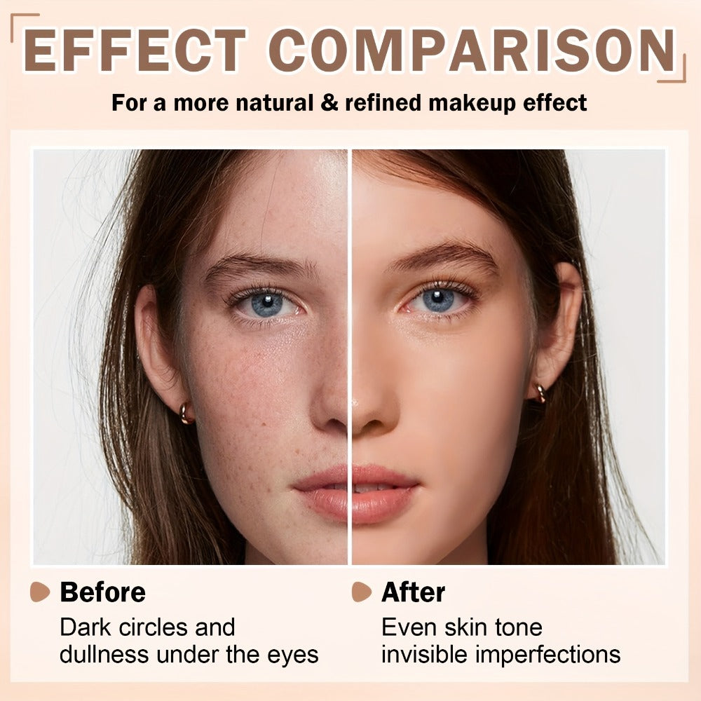 Three-Piece Spray Foundation, Face Primer and Brush Set with 70ml/40ml Bottles in Three Shades — image 9