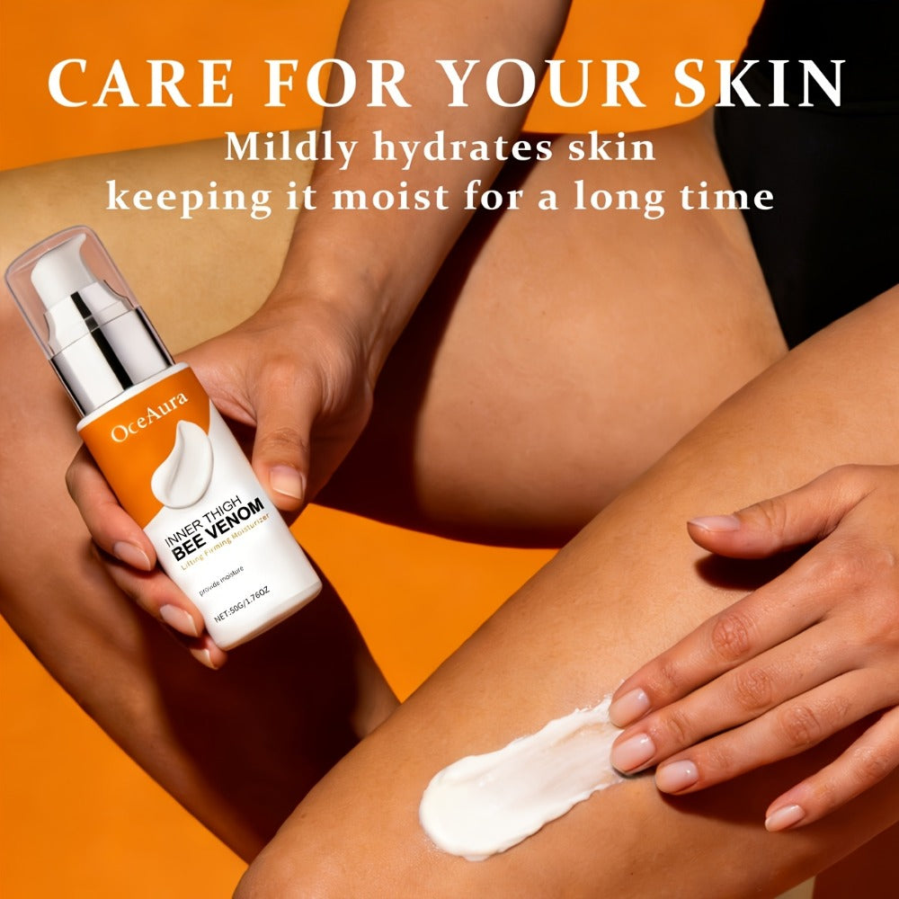 Body Cream OxeAura 50g Pump Bottles in Two- or Four-Piece Options with Bee Venom for Inner Thigh Application — image 4