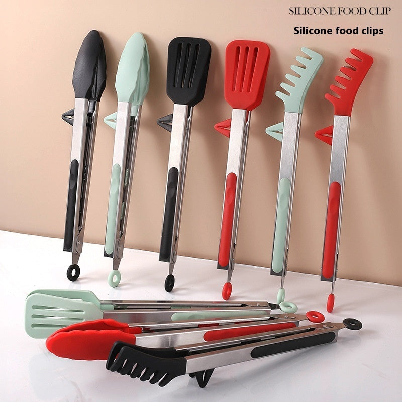 Multifunctional Food Tong Made Of Silica Gel