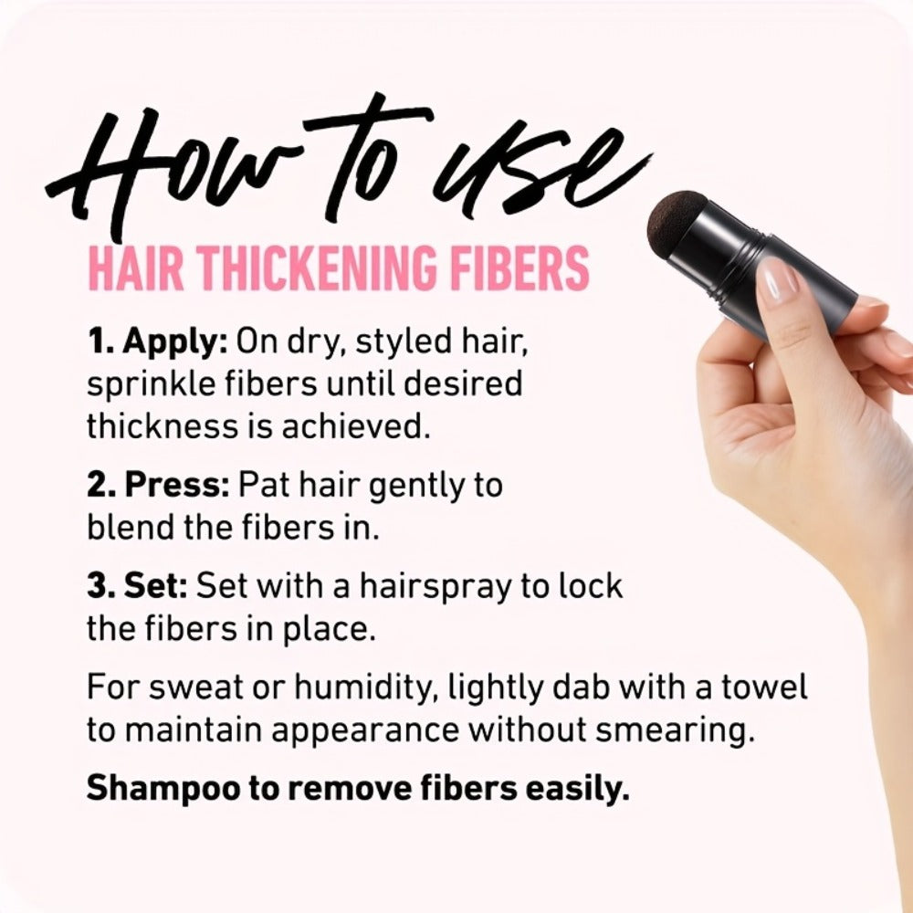 Hairline Shadow Powder Stick 2-Pack Concealer - Instant Root & Hairline Coverage for Thinning Hair — image 2