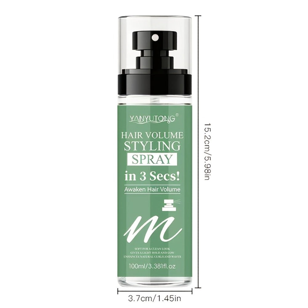 Hair Volumizing Spray 100ml Oil-Free Texturizing Instant Lift & Hold, Non-Irritating Styling Spray for Fine Flat Hair — image