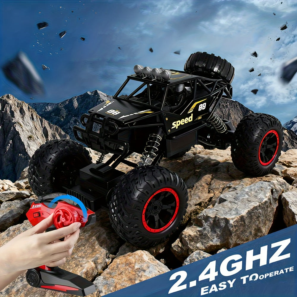 Remote Control Car, 4WD Off-Road Truck with 2.4GHz Control, USB Rechargeable Battery and Black or Red Color Options — image 6