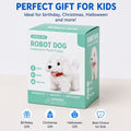 Robot Dog Toy for Kids Interactive Plush Puppy Walks Barks Wags Tail Smart with the Listed Color, Size or Set Options for Eve